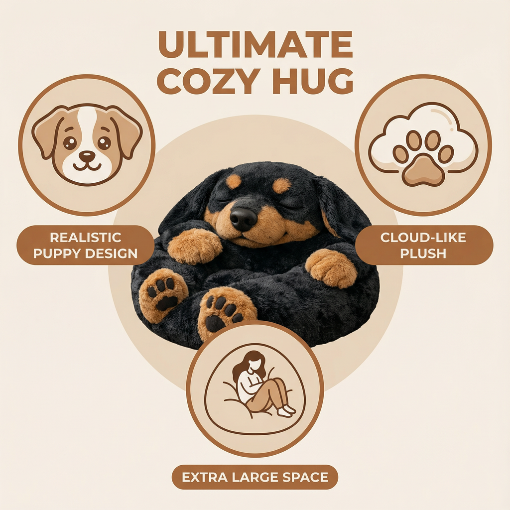 🔥Save up to 50% OFF ends soon🌟🐶 Fluffy dog sleeping bag– Soft, Warm & Purrfectly Cozy😴💤